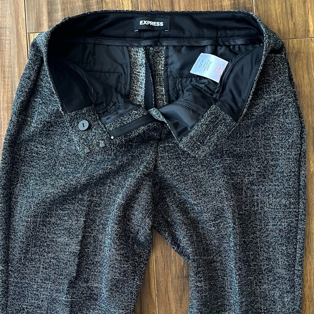 Express Columnist Barely Boot Mid Rise Pants - image 5